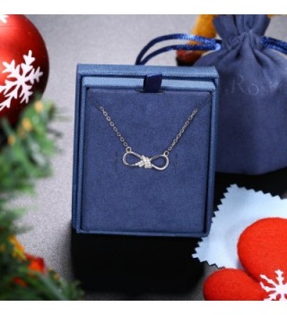 Necklace Sterling Zirconia Girlfriend Extander