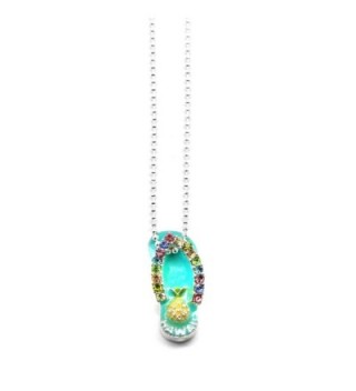 Hawaii Tropical Sparkling Pineapple Necklace