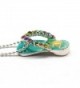 Hawaii Tropical Sparkling Pineapple Necklace in Women's Chain Necklaces