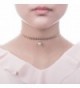 BERRICLE Plated Imitation Fashion Necklace in Women's Choker Necklaces