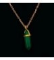 Artificial Gemstone Pendant Necklace Natural