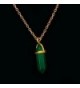 Artificial Gemstone Pendant Necklace Natural in Women's Pendants