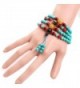 Gem inside Turquoise Catholic Christian Buddhist in Women's Strand Bracelets