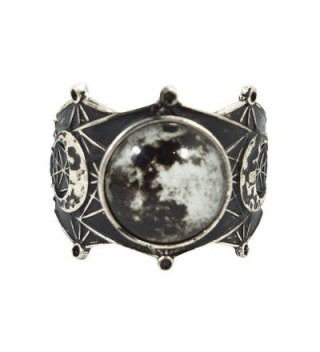 Restyle Sacred Geometry Luna Full Moon Cuff Bracelet - CJ12O5MGYRJ