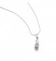 Sterling Amethyst Gemstone Endless Necklace