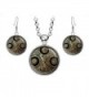 Pendant Necklace Earrings Gallifrey Presents - CL12OCBLQN7