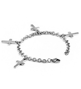 ELYA Stainless Bracelet Dangling Charms