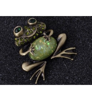 Alilang Peridot Colored Rhinestones Animal