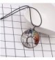 Tree Chakra Gemstone Necklace Crystals in Women's Pendants