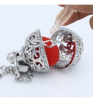 Fragrance Essential Aromatherapy Rhinestone Locket