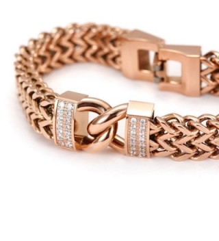 Plated Double Maille Bracelet Infinity