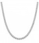 Sterling Silver 3.5mm Love Chain (16- 18- 20- 22- 24 or 30 inch) - CF1163M3K2L