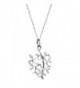 Sterling Necklace Classic Delicate Pendant - CP126A4QD4H