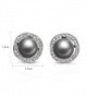 Yoursfs Imitation Earrings Zirconia Hypoallergenic