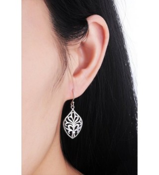 Polished Sterling Filigree Earrings Just Launched