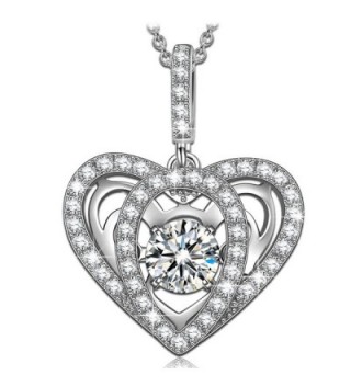 Sterling Necklaces Necklace Swarovski Zirconia - CC18C02X48D