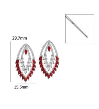 OKIKO Earrings Swarovski Platinum Plated Chandelier