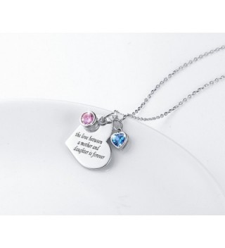 Sterling Message Engraved Daughter Necklace