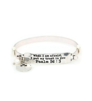 When afraid put trust Psalm - Silver Burnish - CF188Z820UU