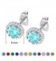 Gagafeel Birthstone Earrings Zirconia Hypoallergenic