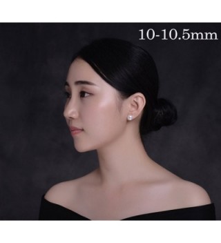 Sinya Freshwater Cultured Earrings 10 10 5mm in Women's Ball Earrings