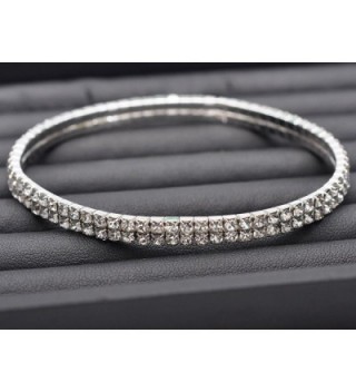 Imixlot Rhinestones Stretch Anklet Bracelet