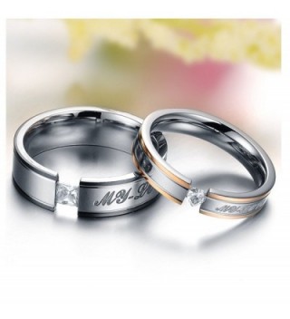 Global Jewelry Stainless Anniversary engagement in Women's Wedding & Engagement Rings