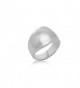 Sterling Silver Bubble Ring - Premium Rhodium Plated- 925 Silver - CORTINA - CM12NULJPQ4
