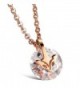 Brand New Lady's Titanium Stainless Steel Pendant Necklace Simple Korean Style in a Gift Box - CL11P9HK4EN