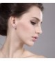 Topaz White Gemstone Birthstone Earrings in Women's Stud Earrings