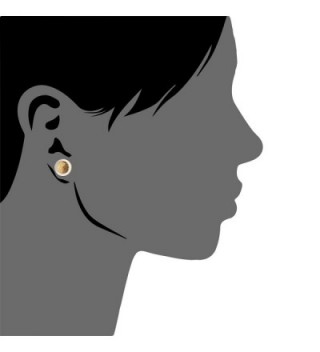 Edforce Stainless Steel Earrings Pattern in Women's Stud Earrings