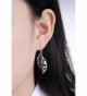 Polished Sterling Filigree Fluttering Earrings