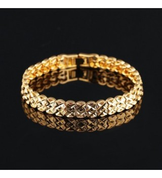 Jewelry Fashion Plated Bracelets Wristband in Women's Link Bracelets
