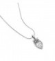 Sterling Silver Lovely Pendant Necklace