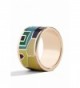 Enamel Ring Band Wide Rings Costume Jewelry for Girls Women Fashion Accessories - CQ12ODL9AJ5