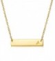 LOYALLOOK Stainless Necklace Alphabet extender in Women's Pendants