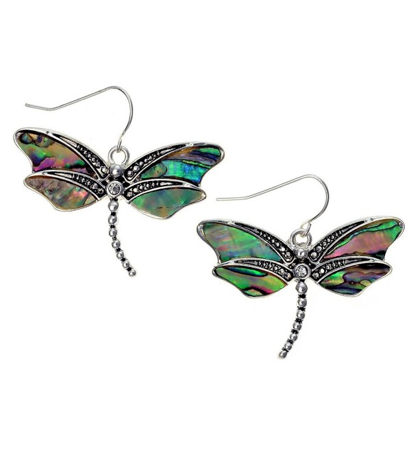 Liavys Dragonfly Fashionable Earrings Sparkling - CV126V2SCXJ