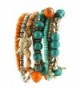 Aris Bohemian Turquoise Stretch Bracelets