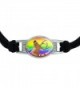 Rainbow Lesbian Novelty Leather Bracelet