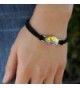 Rainbow Lesbian Novelty Leather Bracelet in Women's Strand Bracelets