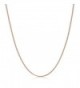 Plated Sterling Silver Necklace Length