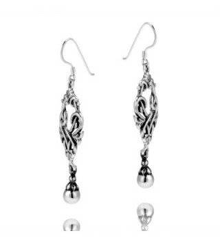 Exquisite Celtic Sterling Silver Earrings