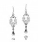 Exquisite Celtic Sterling Silver Earrings in Women's Drop & Dangle Earrings