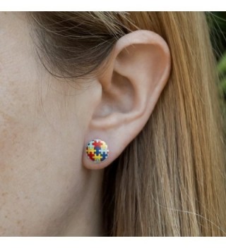Autism Awareness Diversity Novelty Earrings