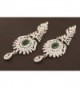 Touchstone Hollywood Glamour crystals earrings in Women's Drop & Dangle Earrings