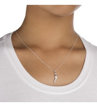 Sterling Italian Pendant Neclace I 1222 in Women's Pendants