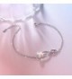 Sterling Freshwater Cultured Adjustable Infinity in Women's Link Bracelets
