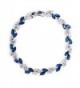Crystal Bracelet Sapphire Birthstone Wedding - Blue - CK1827E8K0U