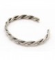 Braided Silver Wire Bracelet Tahe