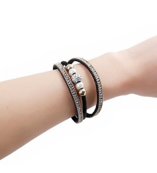 Velvet Imitation Rhinestone Bracelet Plated in Women's Strand Bracelets